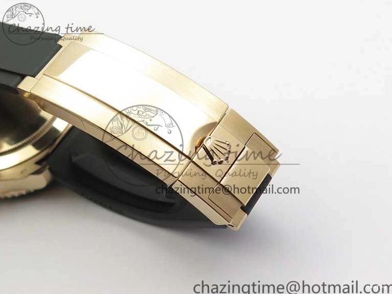 MiroTime 0523 Yacht-Master 116655 UBF 1:1 Best Edition 3D Black Ceramic Bezel on Black Rubber Strap A2836(Free Extra Strap) SunProtective 3061